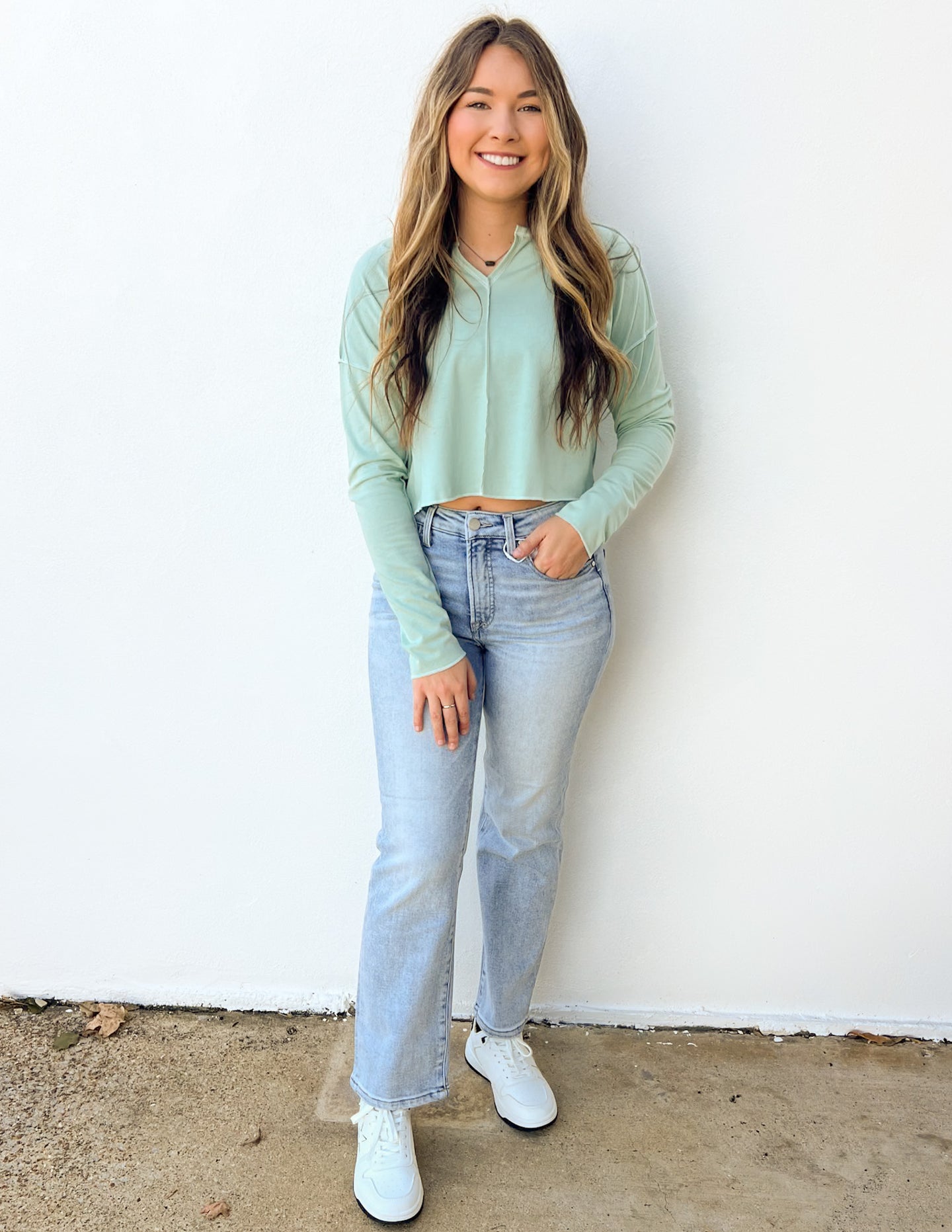 Merry Shrug Soft Knit Cropped Top