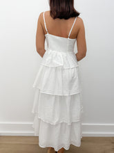 Load image into Gallery viewer, Just A Girl Ruffle Midi Dress