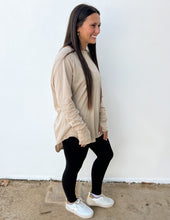 Load image into Gallery viewer, All About the Basics Cotton Raglan Sleeve Top in Lt Mocha