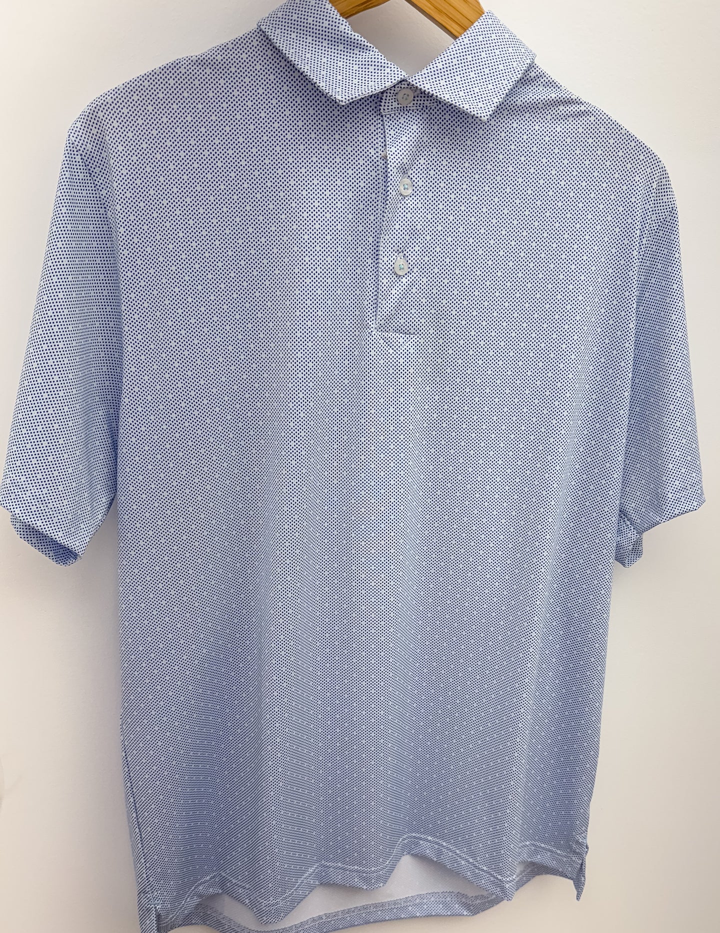 Coastal Cotton Up Bay Printed Performance Polo