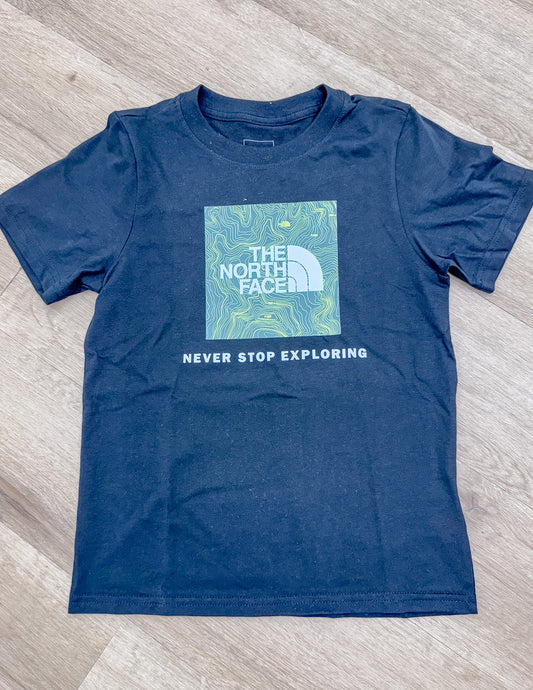 North Face Teen Box NSE SS Tee in TNF Black