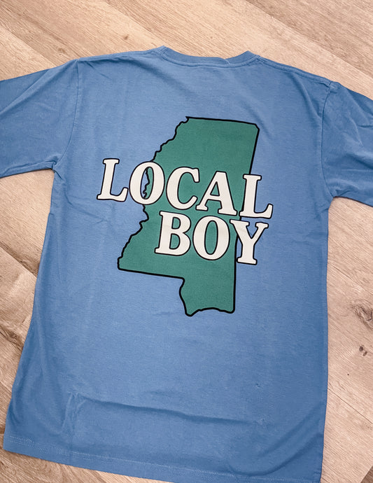 Local Boy Local State MS SS Tee