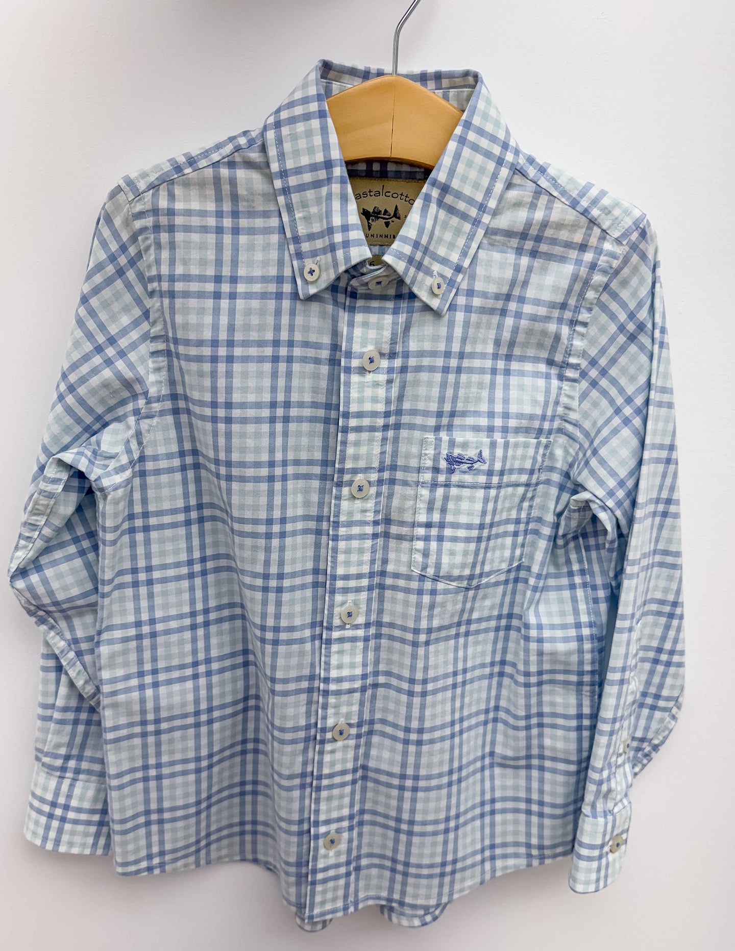 Coastal Cotton Youth LS Sport Shirt
