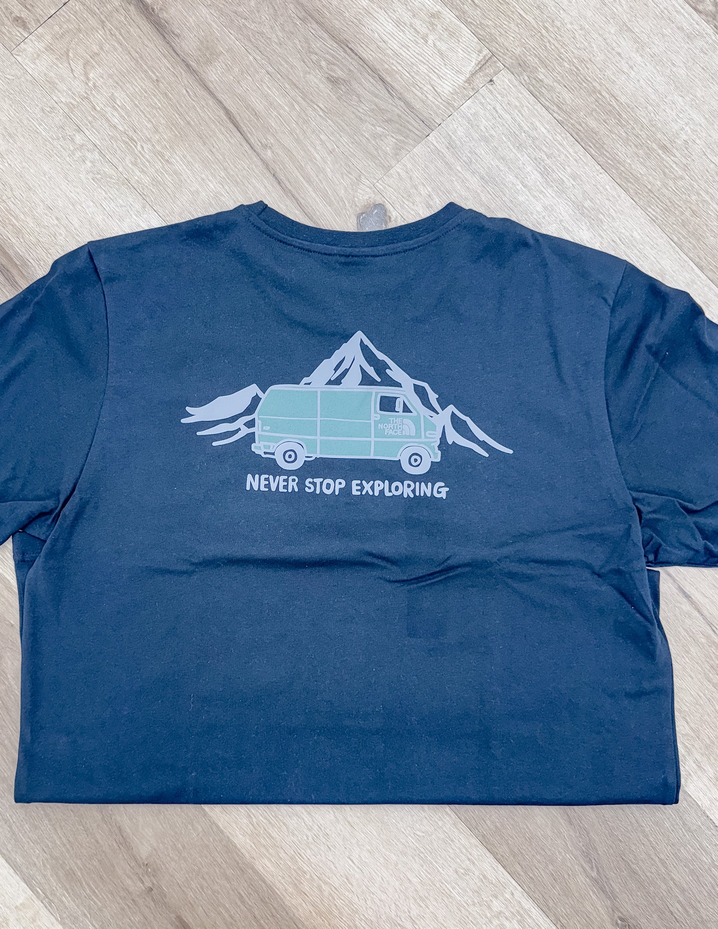 The North Face Men’s SS Outdoor Graphic Tee in TNF Black