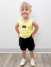 Load image into Gallery viewer, Lulu Mac TODDLER Solid Shorts in Black