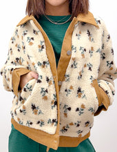 Load image into Gallery viewer, Inside My Head Floral Button Down Jacket