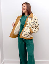 Load image into Gallery viewer, Inside My Head Floral Button Down Jacket