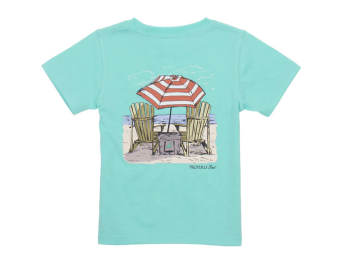 Properly Tied Boys Beach Day SS Tee