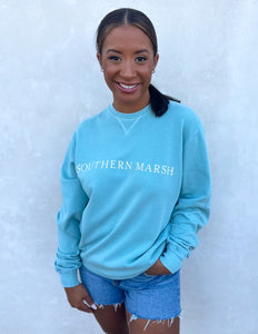 Southern Marsh SEAWASH Sweatshirt Seafoam