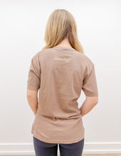 Load image into Gallery viewer, Addyson Nicole Company MS Camo Print SS Tee in Espresso