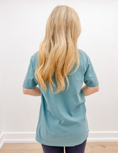 Load image into Gallery viewer, Addyson Nicole Company MS Camo Print SS Tee in Emerald