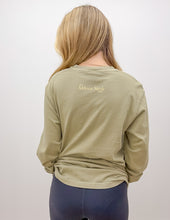 Load image into Gallery viewer, Addyson Nicole Company MS Camo Print LS Tee in Khaki