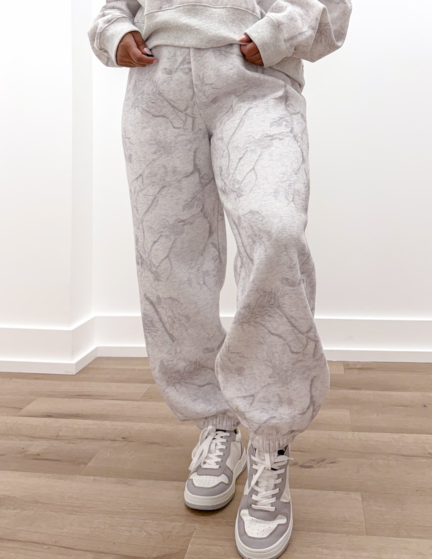 Can You See Me Grey Camo Joggers