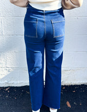 Load image into Gallery viewer, Free Falling Stretch Wide Leg Jean Dark Denim