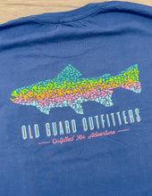 Load image into Gallery viewer, Old Guard Outfitters Rainbow Flies SS Pocket Tee