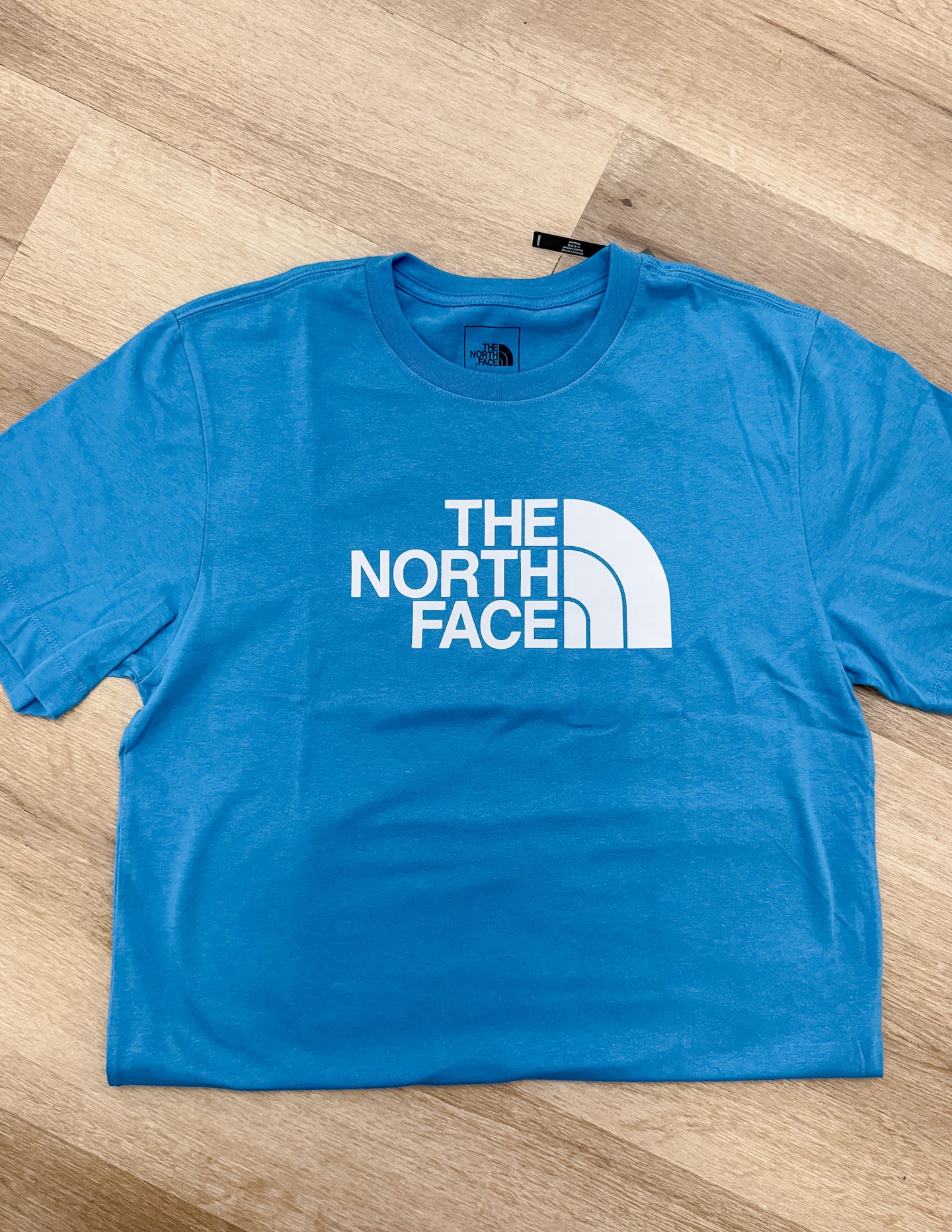 The North Face Men’s Evolution SS Half Dome Tee in Digital Steel