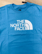 Load image into Gallery viewer, The North Face Men’s Evolution SS Half Dome Tee in Digital Steel