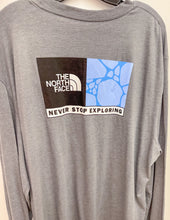 Load image into Gallery viewer, The North Face Men’s Suspended LS Tee in Medium Grey Heather