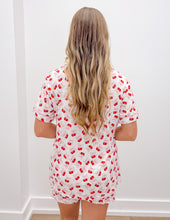 Load image into Gallery viewer, Lulu Mac Pajama Set in Cherry Bow