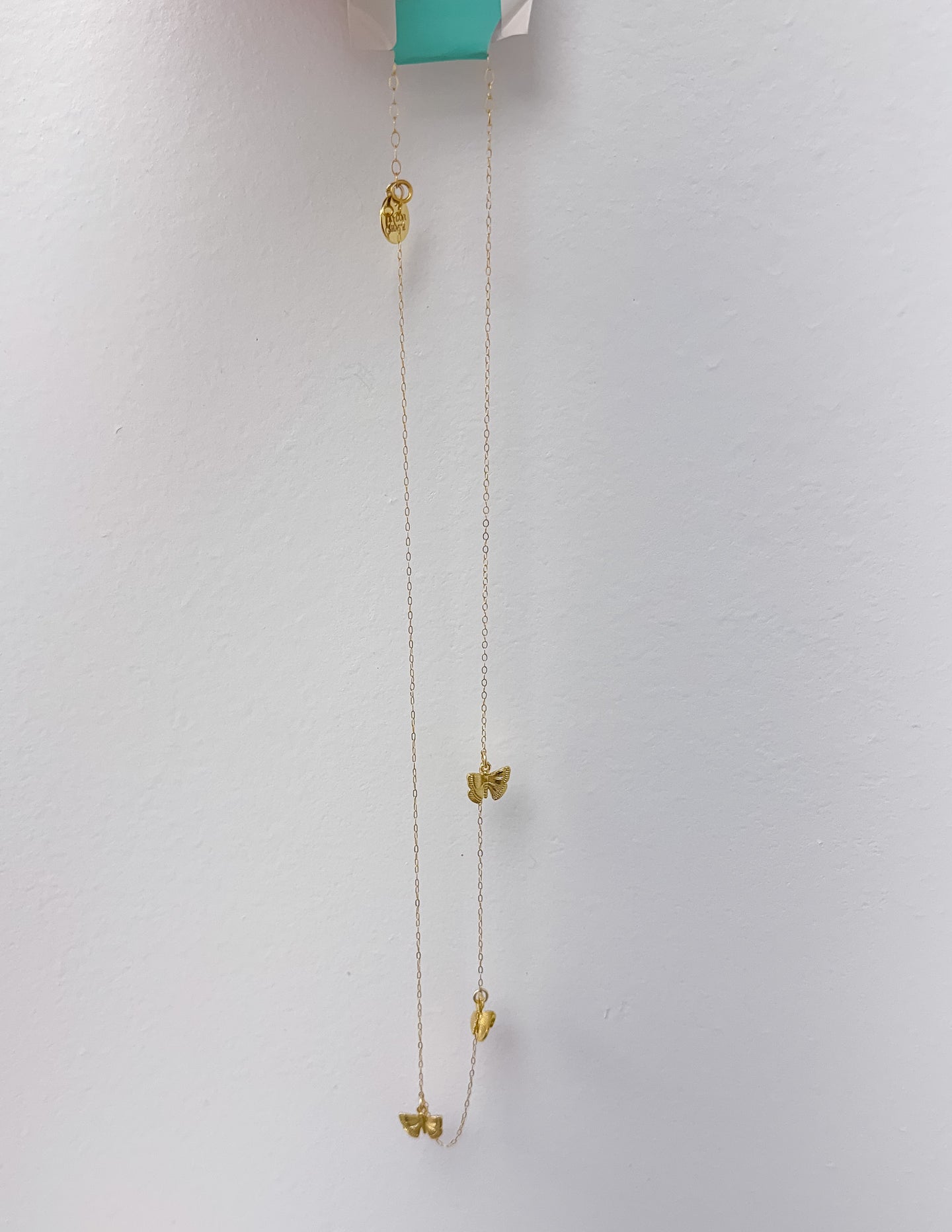 Taylor Shaye Dainty Triple Butterflies Necklace