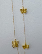 Load image into Gallery viewer, Taylor Shaye Dainty Triple Butterflies Necklace