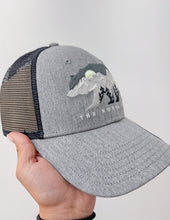 Load image into Gallery viewer, The North Face Embroidered Mudder Trucker in Light Grey Heather
