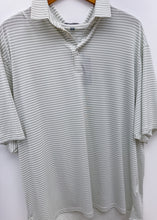Load image into Gallery viewer, Over Under Performance Polo in Silver Green
