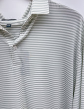 Load image into Gallery viewer, Over Under Performance Polo in Silver Green