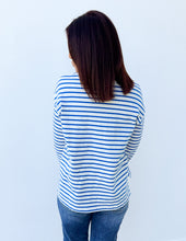 Load image into Gallery viewer, Doing Alright Striped Basic Knit Top