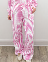 Load image into Gallery viewer, Lulu Mac Stripe Monochrome Pants in Neon Pink