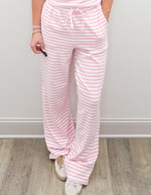 Load image into Gallery viewer, Lulu Mac Stripe Monochrome Pants in Lt Pink