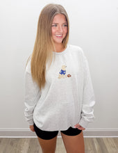 Load image into Gallery viewer, Football Team Dog Embroidered Sweatshirt