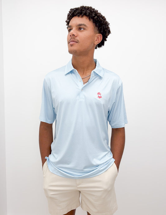 Ole Miss The 'Sip Blue Diamond Polo