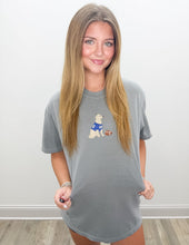 Load image into Gallery viewer, Football Team Dog Embroidered SS Tee