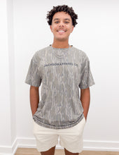 Load image into Gallery viewer, Jackson Apparel Co Bottomland Camo with Charcoal Ink