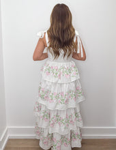 Load image into Gallery viewer, Right Here Floral Tie Shoulder Maxi Dress