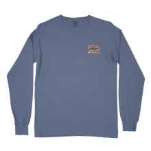 Load image into Gallery viewer, Nature Backs Illuminate LS Tee in Denim