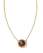 Load image into Gallery viewer, Kendra Scott Basketball Gold Short Pendant Necklace