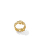 Kendra Scott Cailey Gold Flower Band Ring