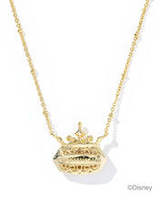 Load image into Gallery viewer, Kendra Scott Disney Elisa Princess Gold Necklace in Orange Citrine