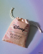 Load image into Gallery viewer, Kendra Scott Mickey Minnie Silver Hoop Earrings in White Crystal