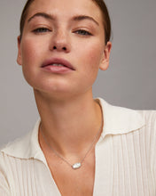 Load image into Gallery viewer, Kendra Scott Elisa Silver Necklace in Ivory MOP