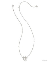 Load image into Gallery viewer, Kendra Scott Minnie Mouse Silver Pendant Necklace in White Pearl