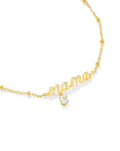 Load image into Gallery viewer, Kendra Scott Mama Crystal Delicate Gold Chain Bracelet