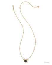 Load image into Gallery viewer, Kendra Scott Mickey Mouse Gold Pendant Necklace in Bright Red Drusy