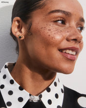 Load image into Gallery viewer, Kendra Scott Mickey Mouse Gold Stud Earrings in Black Drusy