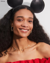 Load image into Gallery viewer, Kendra Scott Mickey Minnie Gold Strand Necklace in White Crystal