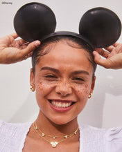 Load image into Gallery viewer, Kendra Scott Mickey Minnie Gold Strand Necklace in White Crystal