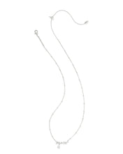 Load image into Gallery viewer, Kendra Scott Mom Crystal Pendant Necklace in Silver
