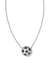 Load image into Gallery viewer, Kendra Scott Soccer Silver Short Pendant Necklace